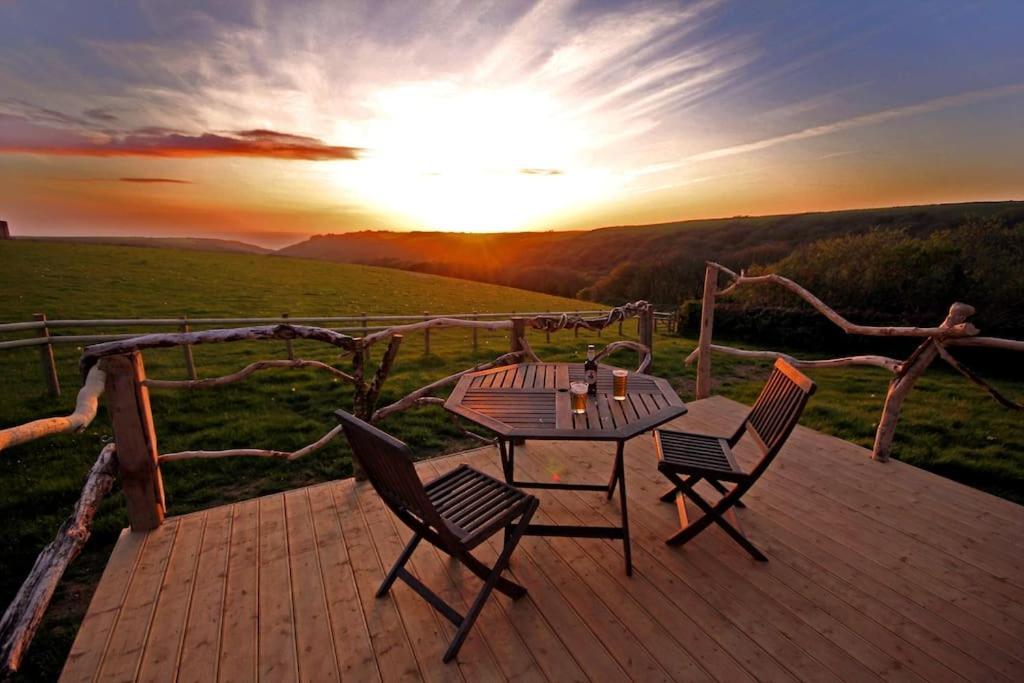 Tiny House On Isolated Farm By The Cornish Coast Villa Bude Luaran gambar