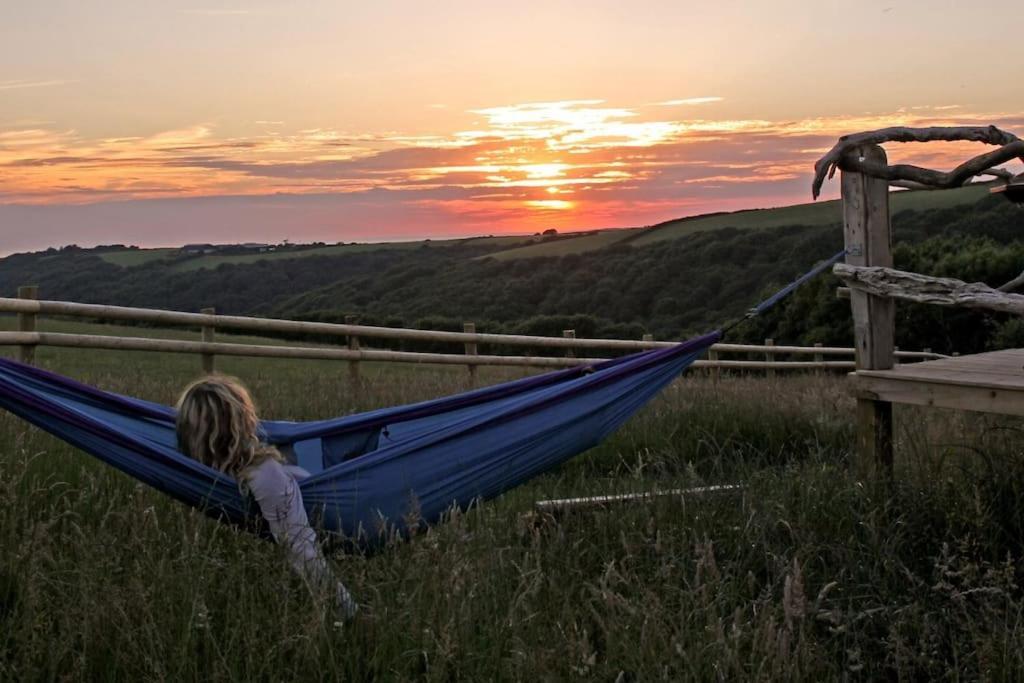 Tiny House On Isolated Farm By The Cornish Coast Villa Bude Luaran gambar